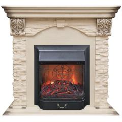 Fireplace Realflame Dublin Lux WT Majestic Lux Black