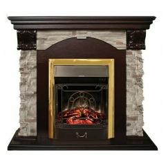 Fireplace Realflame Dublin Rock STD/EUG AO Majestic Lux BR