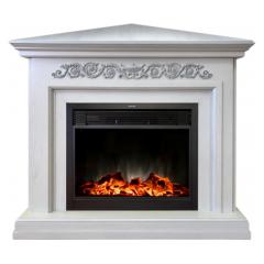 Fireplace Realflame Leticia 26 WT Corner Moonblaze Black