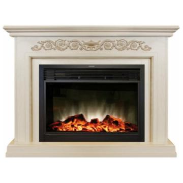 Fireplace Realflame Leticia 26 WT g MoonBlaze Lux Black 