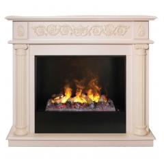 Fireplace Realflame Attica 25 5/26 WT Black 3D Cassette 630