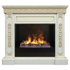 Fireplace Realflame Ekaterina 26 WT Black 3D Cassette 630
