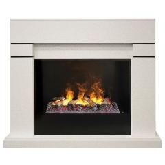 Fireplace Realflame Lindelse 26 WT 3D Cassette 630 Black