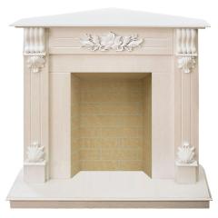 Fireplace Realflame Ottawa corner STD/EUG WT Вставка Brick Ottawa