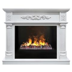Fireplace Realflame Silvia 26 WT 3D Cassette 630 Black