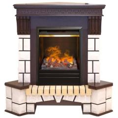 Fireplace Realflame Stone Corner STD/EUG 3D Olympic
