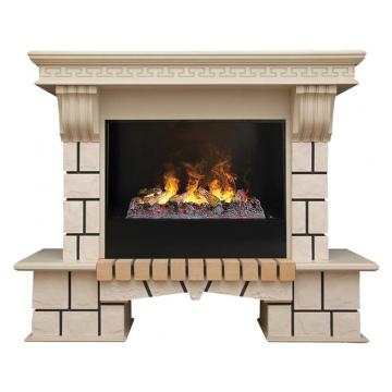 Fireplace Realflame Stone 26/HL WTG 3D Cassette 630 Black 