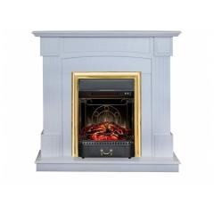 Fireplace Realflame Andrea WT Majestic Lux Brass