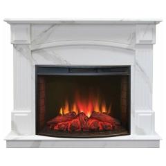 Fireplace Realflame Carolina Marble WT мрамор Evrika 25 5 LED