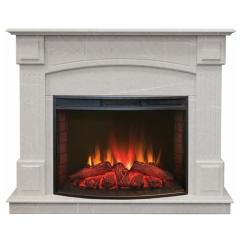 Fireplace Realflame Carolina Marble WT мрамор Evrika 25 5 LED