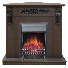 Fireplace Realflame Dominica DN Corner Fobos S Lux Black