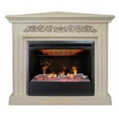 Fireplace Realflame Leticia Corner 26 WT b 3D Helios 26 SBG