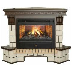Fireplace Realflame Stone Corner 26 AO 3D Novara 26