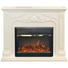 Fireplace Realflame Victoria 26 WT MoonBlaze S LUX Brass