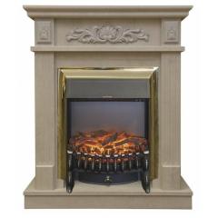 Fireplace Realflame Adelaida WT с Fobos Lux S BR