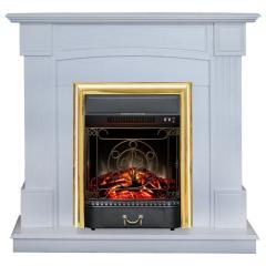 Fireplace Realflame Andrea WT с Majestic Lux S BR