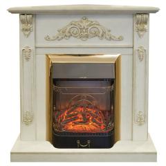Fireplace Realflame Anita Corner WT с Majestic BR S