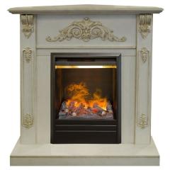 Fireplace Realflame Anita Corner WT с Olympic 3D