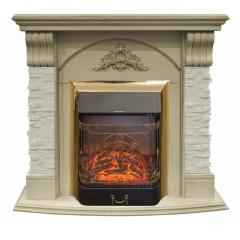 Fireplace Realflame Athena WT с Majestic Lux BR S