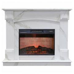 Fireplace Realflame Carolina Marble Irvine 24 WT-F512 мрамор
