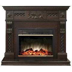 Fireplace Realflame Corsica Lux AO с Moonblaze LUX BR