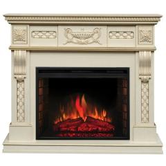 Fireplace Realflame Corsica Lux WT с Evrika 25 5 LED