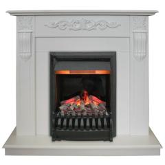 Fireplace Realflame Dominica WT с Oregan 3D