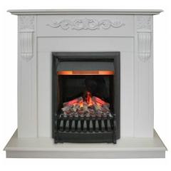 Fireplace Realflame Dominica WT с Oregan 3D