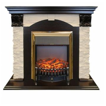 Fireplace Realflame Dublin Lux AO с Fobos BR S 