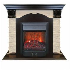 Fireplace Realflame Dublin Lux AO с Majestic Lux BR S