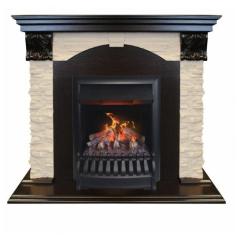 Fireplace Realflame Dublin Lux AO с Oregan 3D