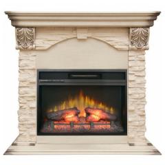 Fireplace Realflame Dublin Lux Eridan 24 сланец/бежевый с патиной