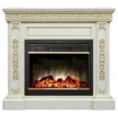 Fireplace Realflame Ekaterina Moonblaze Lux Brass