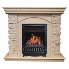 Fireplace Realflame Elford WT с Oregan 3D