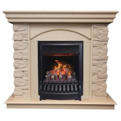 Fireplace Realflame Elford WT с Oregan 3D