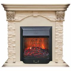 Fireplace Realflame MAJESTIC-S BL Dublin LUX STD/EUG/24 WT