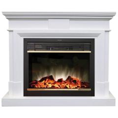 Fireplace Realflame MARCO 26 WT и MOONBLAZE BR