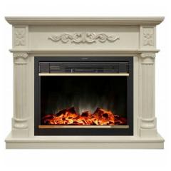 Fireplace Realflame Silvia Moonblaze Lux Brass WT-659B