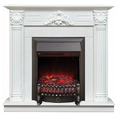 Fireplace Realflame Stefania WT с Fobos s Lux BL