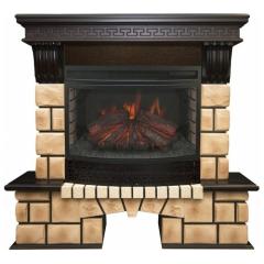 Fireplace Realflame Stone Brick 25 AO с FireField 25 SIR