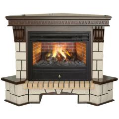 Fireplace Realflame Stone Corner 26 AO с Novara 26 3D