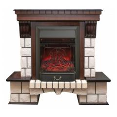 Fireplace Realflame Stone AO Majestic Lux BL S