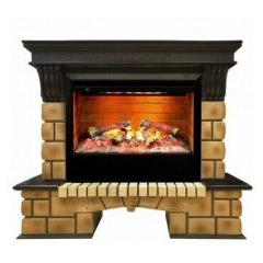Fireplace Realflame Stone Brick 26 AO Helios 26 3D