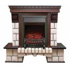 Fireplace Realflame Stone Corner AO Fobos Lux BL S