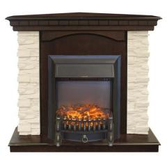 Fireplace Realflame Elford Corner AO Fobos Lux BL S