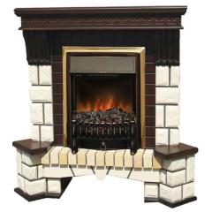 Fireplace Realflame Stone Corner STD Fobos/Majestic