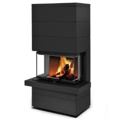 Fireplace Romotop CARA CS AKUM метал
