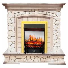 Fireplace Royal Flame Fobos FX M Brass Preston