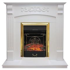 Fireplace Royal Flame Sorrento Majestic FX Brass/Black