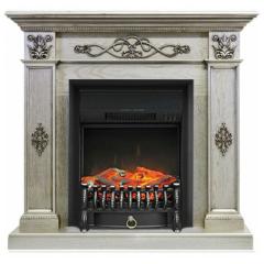 Fireplace Royal Flame Derby Fobos FX Black Old silver